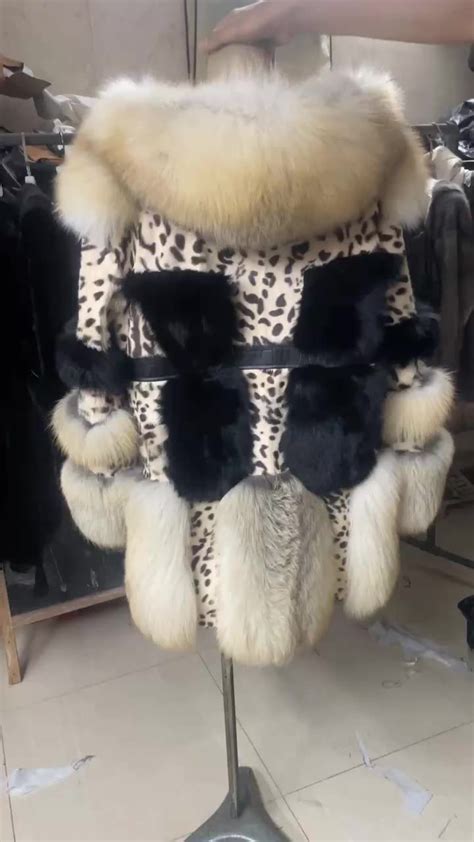 fur jacket giacchina pelliccia donna versace|Versace ladies coats.